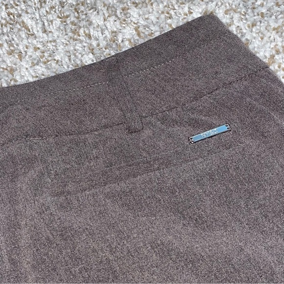 NEW YORK & COMPANY 7th Avenue Suiting Collection Brown Pants Size 4 Petite - Picture 6 of 8